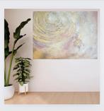 Moderne kunst, groot schilderij, warme kleuren, Ophalen