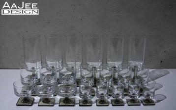 Rosenthal - Berlin - Georg Jensen - Linear smoke - Rookglas beschikbaar voor biedingen