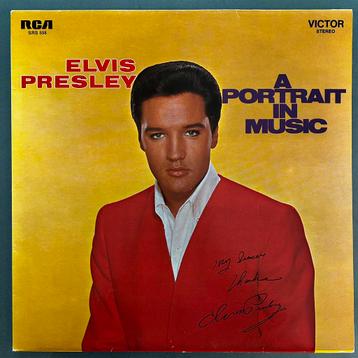 Elvis Presley - A Portrait In Music, LP Compilatie beschikbaar voor biedingen