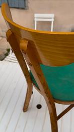 Vintage jaren 60 keuken stoelen. Uniek handgemaakt design, Ophalen, Zo goed als nieuw