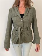 Jas leger groen, Ophalen of Verzenden, Gedragen, Maat 38/40 (M), Groen
