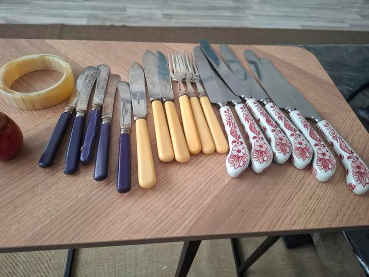 Vintage Bakelieten Bestekset telefon, Antiek en Kunst, Antiek | Gereedschap en Instrumenten, Ophalen of Verzenden