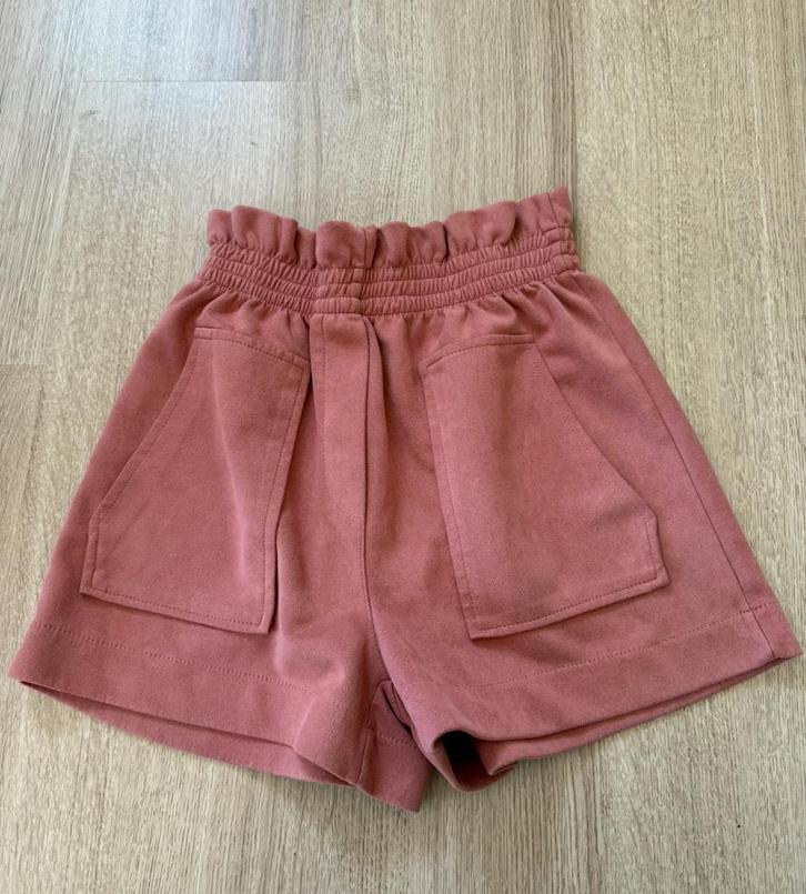 Oud roze stoffen korte broek- eight Paris, Kleding | Dames, Broeken en Pantalons, Gedragen, Maat 36 (S), Roze, Kort, Ophalen of Verzenden