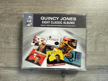 4 cd box Quincy Jones 8 classic albums beschikbaar voor biedingen