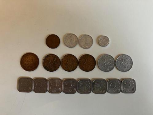 18 munten Ned Antillen incl. Curacao, 1948-2014, Postzegels en Munten, Munten | Nederland, Losse munt, Overige waardes, Koningin Beatrix