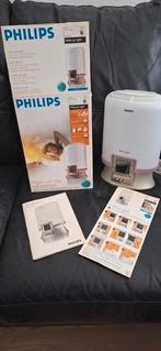 ️⏰️Mooie roze/lila witte Philips wakeup wekker radio ect 🎵, Ophalen of Verzenden, Zo goed als nieuw, Wake up wekker radio ect