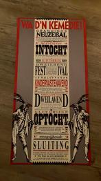 Programma poster Vastenavend krabbegat 1990, Verzamelen, Ophalen, Zo goed als nieuw