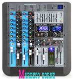 Mengpaneel, 6-Kanalen Mixer Professionele Analoog PDM-S604, Info@marbeco.nl, Power Dynamics, Nieuw, Overige instrumenten