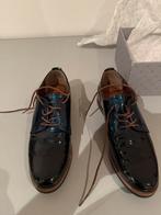 Blauwe lakschoenen Marco Tozzi maat 39, Schoenen met lage hakken, Blauw, Marco Tozzi, Ophalen of Verzenden