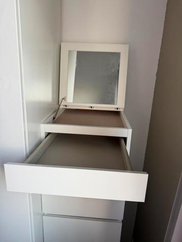 Ikea Malm Kommode met Spiegel - afbeelding 2