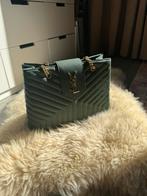 Prachtige donkergroene dames handtas, Ophalen of Verzenden, Gebruikt, Groen, Handtas