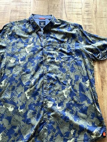 Te Koop overhemd korte mouw Leros maat XXXL beschikbaar voor biedingen