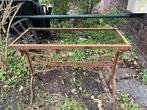 Gietijzeren onderstel voor tuintafel, Ophalen of Verzenden, Zo goed als nieuw, Metaal