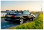 Saab 9-3 2.0 T Cabrio 2000 Zwart (B204) - ALU36 velgen, 730 kg, 74 €/maand, 4 cilinders, Cabriolet