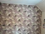 Eijffinger vogel roze behang restant, Ophalen of Verzenden, Minder dan 10 m², Roze