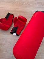 Bokszak met handschoenen decathlon, Sport en Fitness, Ophalen of Verzenden, Zo goed als nieuw, Bokszak