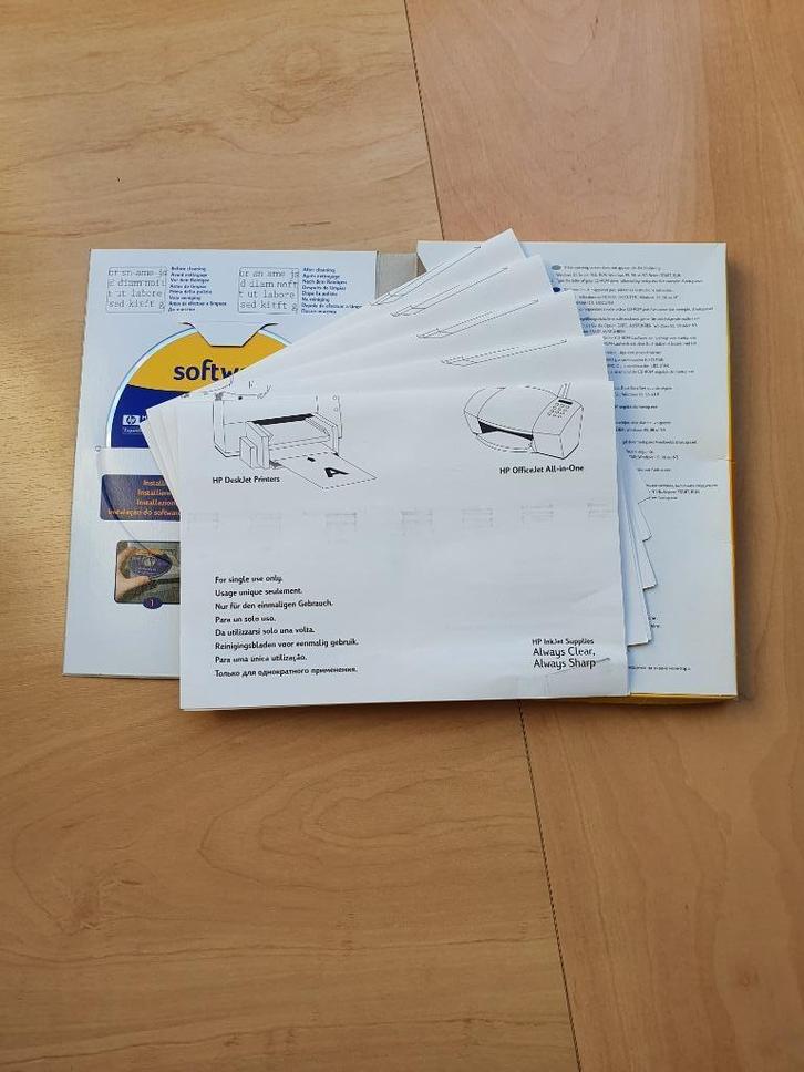 HP Cleaning Kit voor DeskJet 600, 5 stuks, Computers en Software, Printers, Nieuw, Printer, Inkjetprinter, Ophalen of Verzenden