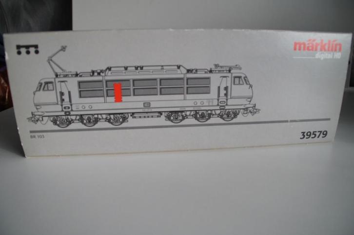 marklin 39579, Hobby en Vrije tijd, Modeltreinen | H0, Zo goed als nieuw, Locomotief, Wisselstroom, Märklin, Analoog, Ophalen