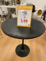 Bistro tafel 75/80cm leisteen, Ophalen, Overige materialen, Rond, Zo goed als nieuw