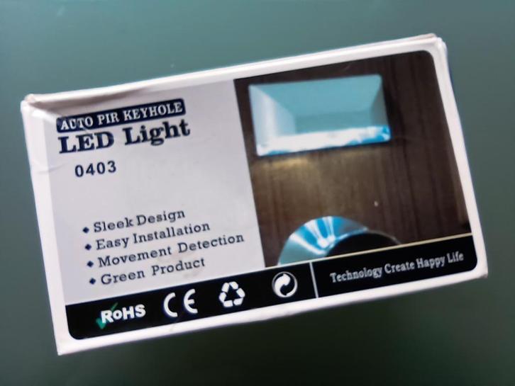 PIR LED light (nieuw), Huis en Inrichting, Lampen | Spots, Nieuw, Kunststof, Led, Ophalen