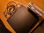 Playstation 3 met 4 games en 2 controllers., Spelcomputers en Games, Spelcomputers | Sony PlayStation 3, Ophalen, Zo goed als nieuw