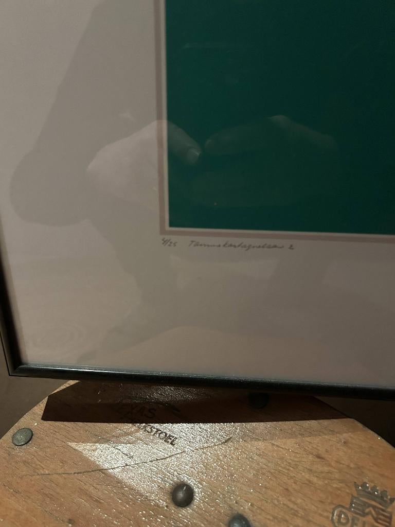 Kunstwerk (Zeefdruk) van de Groningse Kunstenaar Han Jansen,, Ophalen of Verzenden