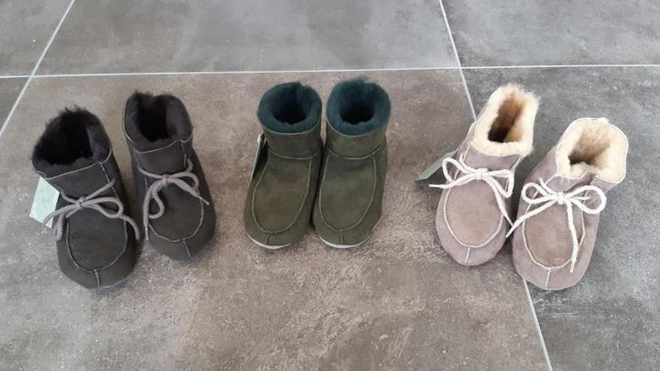 Kinderpantoffels Maat 25/26 Lamsbont Texel Eigen Atelier, Kinderen en Baby's, Kinderkleding | Schoenen en Sokken, Nieuw, Overige typen