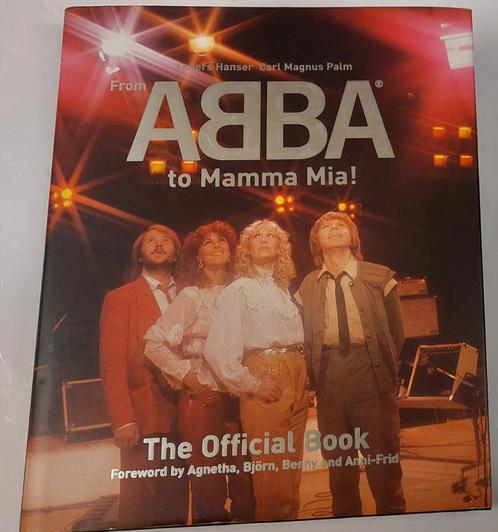 ABBA BOEK From Abba to Mamma Mia Hanser - Palm, Verzamelen, Muziek, Artiesten en Beroemdheden, Zo goed als nieuw, Boek, Tijdschrift of Artikel