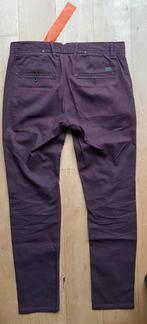 Vanguard Chino jeans broek pantalon wijn rood paars W32 L32, Kleding | Heren, Ophalen of Verzenden, Zo goed als nieuw, Maat 48/50 (M)