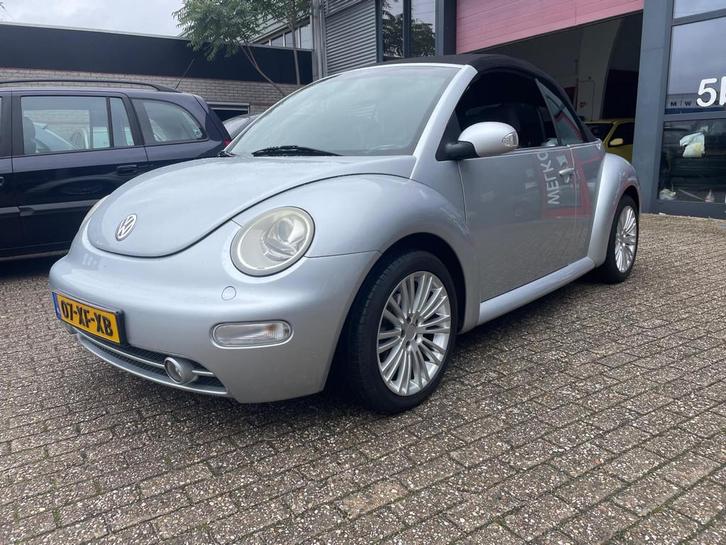 Volkswagen New Beetle Cabriolet 1.6 Highline in top staat, Auto's, Volkswagen, Bedrijf, Te koop, Beetle (Kever), ABS, Airbags