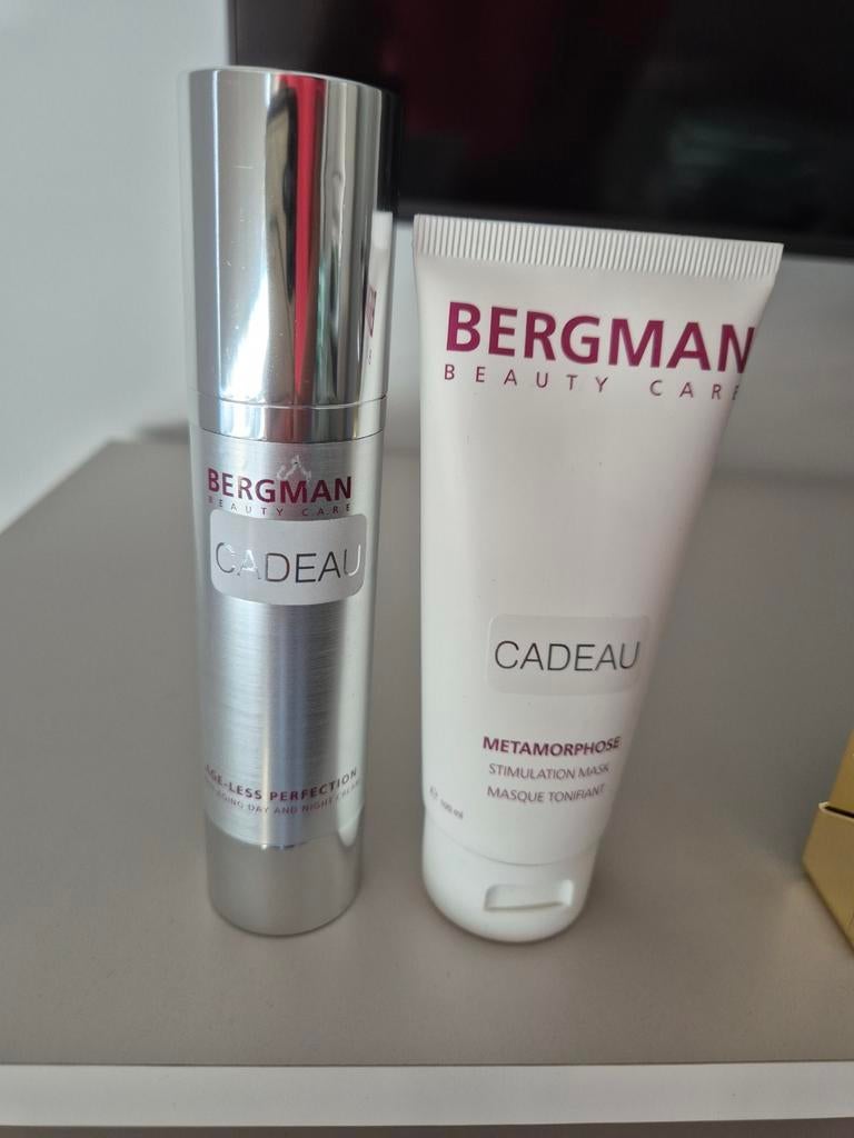 Bergman mask en age less perfection nieuw, Sieraden, Tassen en Uiterlijk, Uiterlijk | Gezichtsverzorging, Verzenden, Nieuw, Gehele gezicht