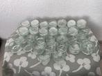 31 theelichthouders + 15 theelichten, Antiek en Kunst, Antiek | Glas en Kristal, Ophalen of Verzenden
