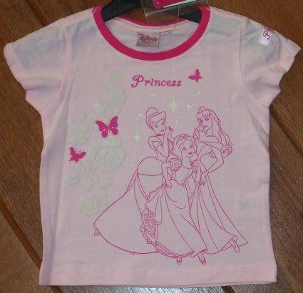 Maat 104 Roze Disney Princess t-shirt NIEUW (3993) a, Disney, Meisje, Nieuw, Ophalen of Verzenden