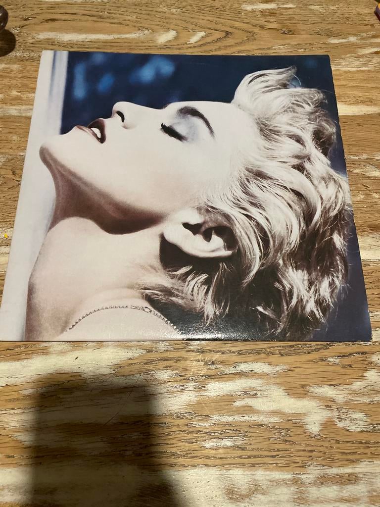 Madonna - True Blue LP, Ophalen of Verzenden, 1980 tot 2000, Gebruikt, 12 inch