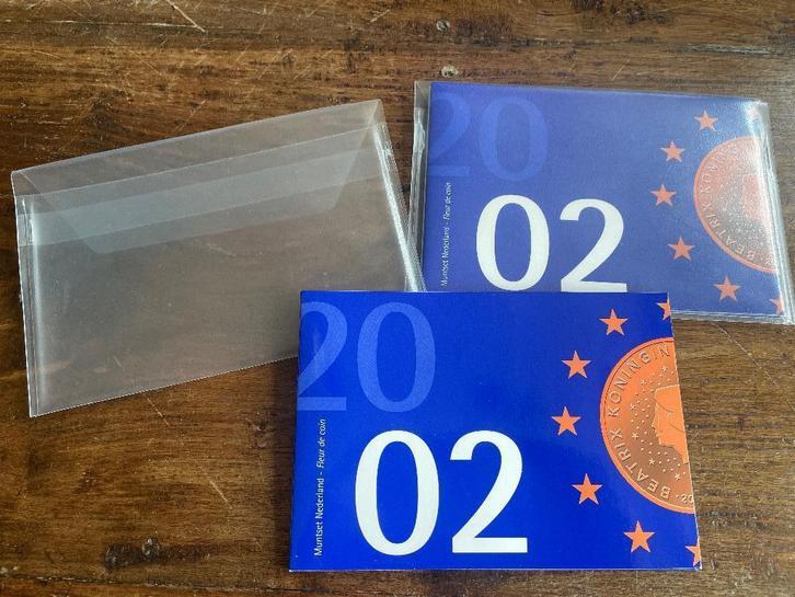 Muntset Nederland, Fleur de Coin 2002, 2x set, Postzegels en Munten, Munten | Nederland, Setje, Euro's, Koningin Beatrix, Ophalen of Verzenden