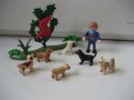 playmobil jongen met puppy's, Ophalen of Verzenden, Zo goed als nieuw