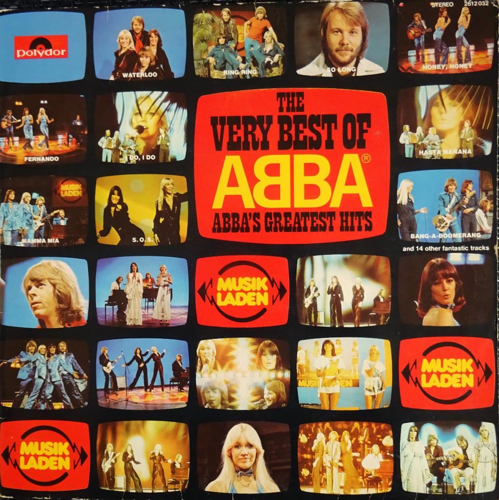 A B B A   -THE VERY BEST OF ABBA, Cd's en Dvd's, Vinyl | Pop, Inclusief binnenhoes, Ophalen of Verzenden, 12 inch, 1970 - 1979