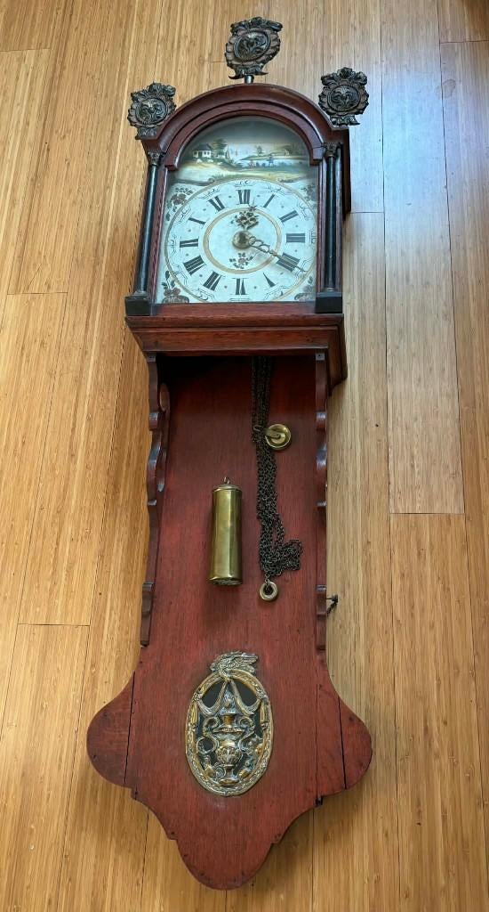 Friese staartklok, Ophalen