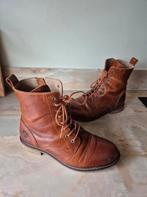 Bruine leren veterlaarzen maat 38, Bruin, Travelin, Lage of Enkellaarzen, Ophalen of Verzenden
