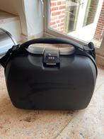 Samsonite hardcase koffer beautycase met cijferslot, 40 tot 60 cm, 30 cm of meer, Gebruikt, Zwart