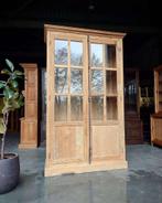 Franse Vitrinekast | Winkelkast | Buffetkast Teakhout #7631, Niet ingevuld, 100 tot 150 cm, 200 cm of meer, Niet ingevuld