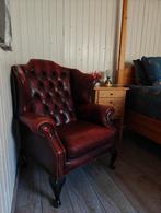 Prachtige Chesterfield oorfauteuils - Set van 2, Huis en Inrichting, Fauteuils, Ophalen, Chesterfield, 75 tot 100 cm, Zo goed als nieuw