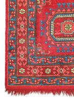 Vintage oosters wol Bouchara vloerkleed Tribal 135x200cm, Oosters, Traditioneel, Klassiek, 100 tot 150 cm, Overige kleuren, Onbekend