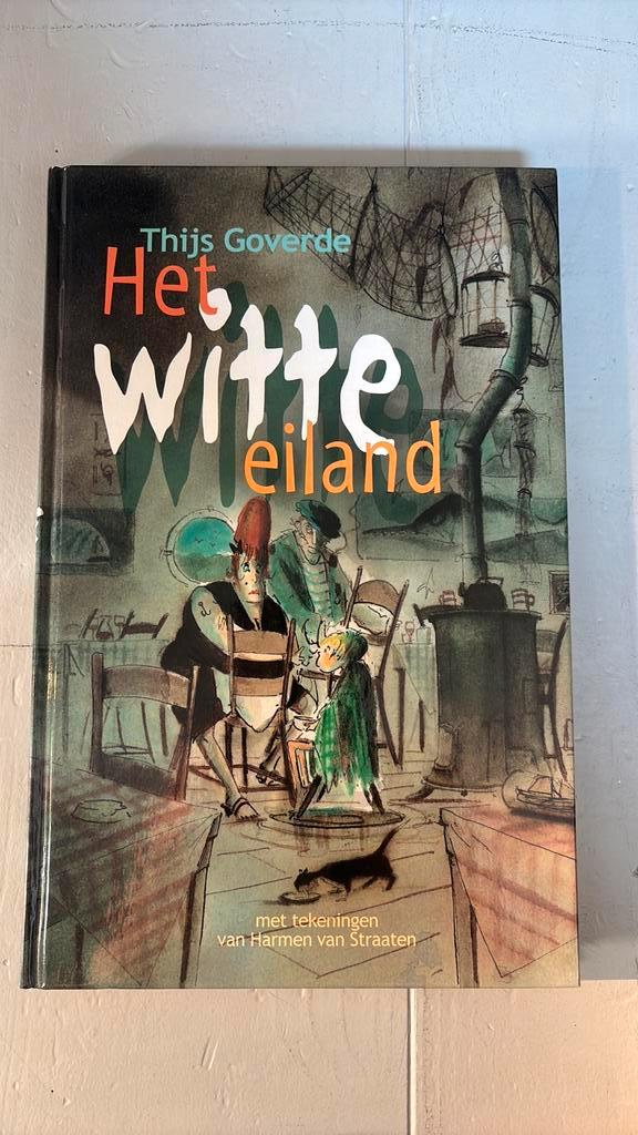 Thijs Goverde - Het witte eiland, Boeken, Kinderboeken | Jeugd | onder 10 jaar, Zo goed als nieuw, Fictie algemeen, Ophalen of Verzenden