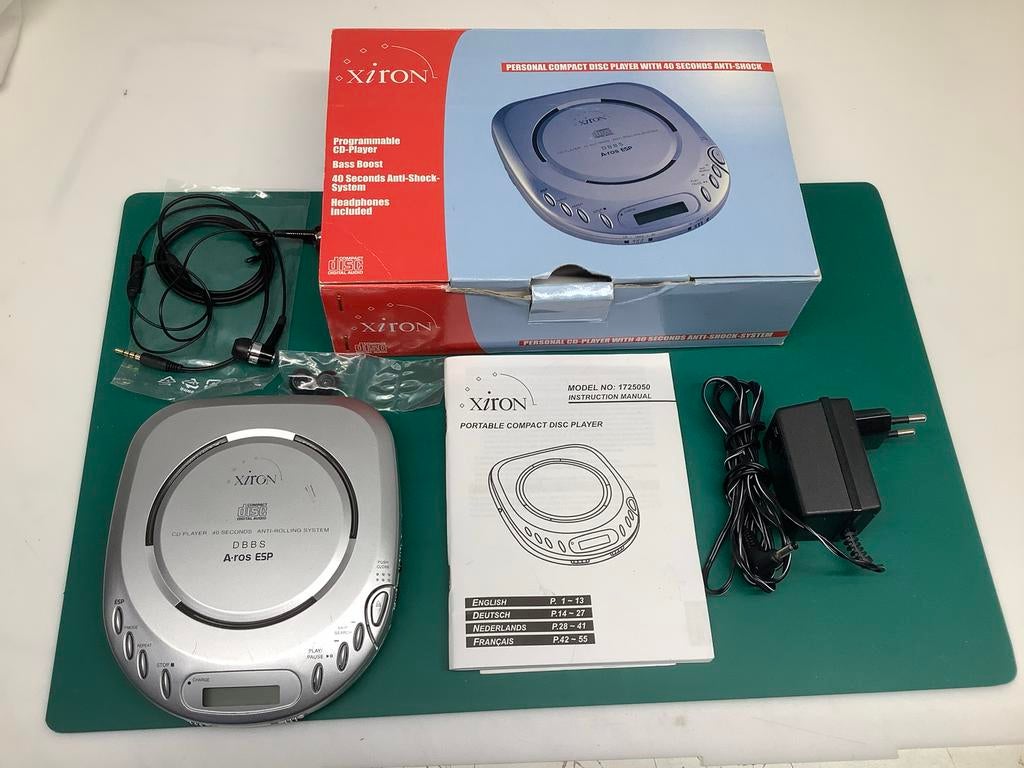 Discman XIRON Draagbare CD-speler compleet in doos., Ophalen of Verzenden, Gebruikt, Overige merken, Draagbaar