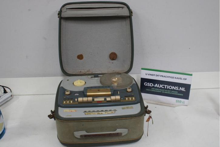 Vintage Grundig Spoelenbandrecorder, Audio, Tv en Foto, Bandrecorders, Ophalen of Verzenden