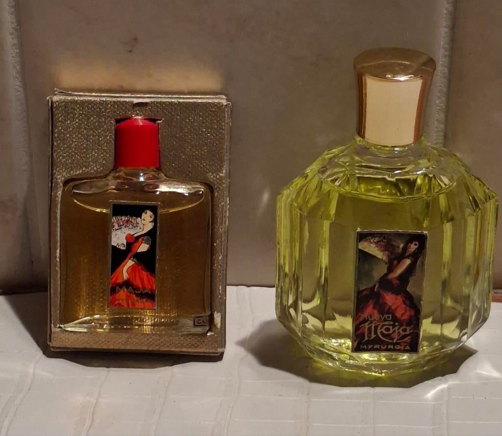 Maja Myrurgia flesjes vol, vintage, Ophalen of Verzenden, Gebruikt