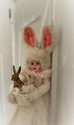 Wattenpopje pasen konijn haas oud aardewerk porselein, Ophalen of Verzenden