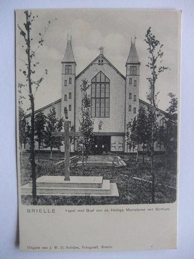 P233 Brielle - Kapel met graf Heilige Martelaren, Verzamelen, Verzenden, Voor 1920, Ongelopen, Zuid-Holland
