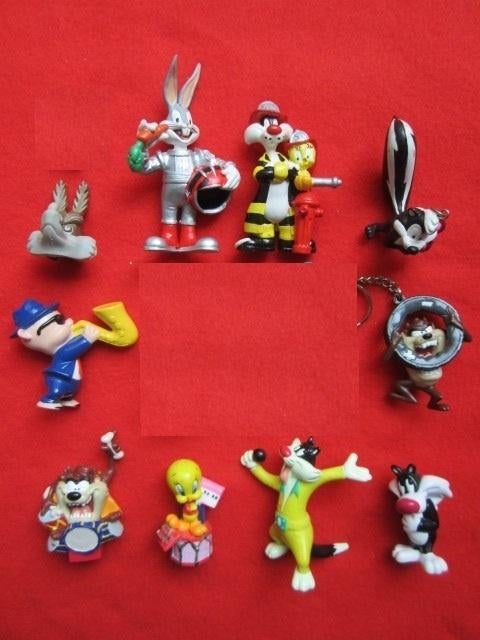 Figuur Looney Tunes Sylvester, Tweety of Speedy Gonzales, Ophalen of Verzenden, Looney Tunes, Zo goed als nieuw, Beeldje of Figuurtje